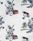 Floral White Baby Onesie