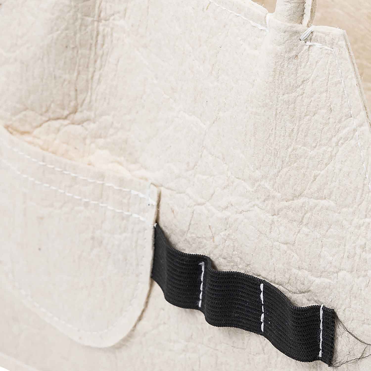 White Pinatex Handbag-1