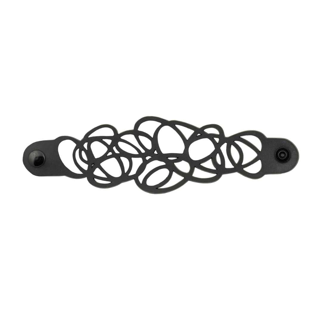 Infinity Reclaimed Rubber Inner Tube Bracelet-2