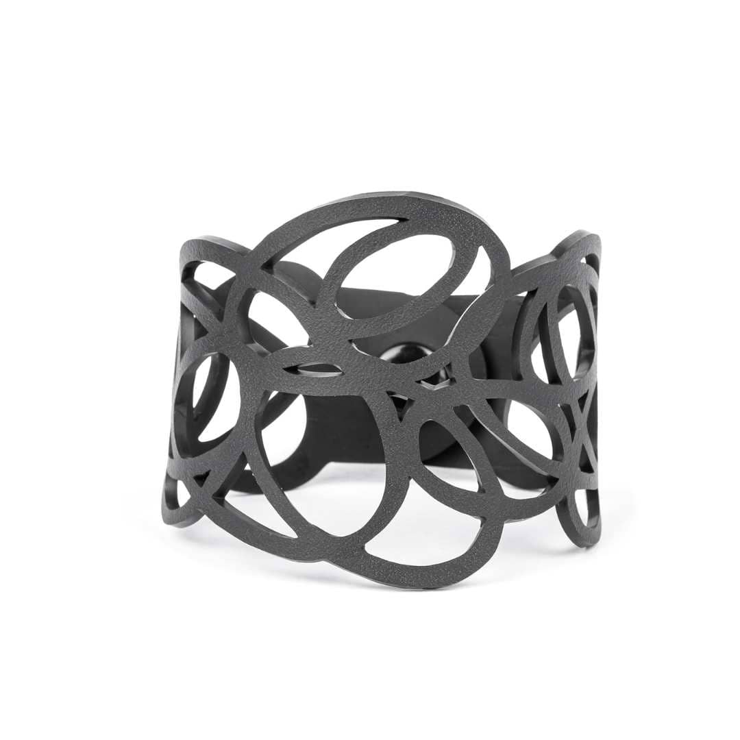 Infinity Reclaimed Rubber Inner Tube Bracelet-1