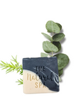 Into the Night Soap Bar | Tea Tree, Eucalyptus & Charcoal Natural Handcrafted Soap | Vegan, Plastic-Free Skincare | 3 Styles Available