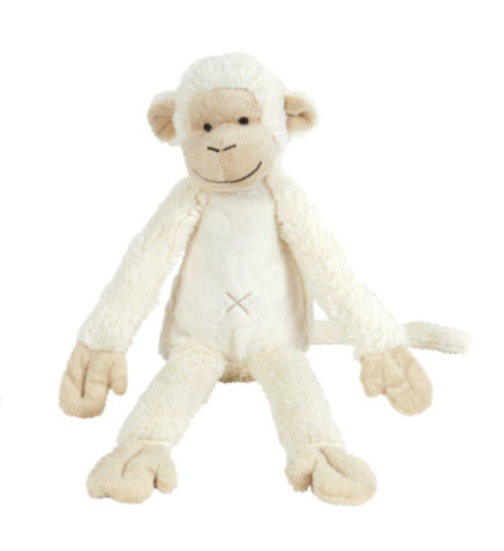 Ivory Monkey Mickey no. 2 Plush Animal by Happy Horse-0