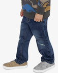 Stretch Jeans Navy Blue Denim