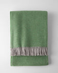 Jeté décoratif Jade2 vert foret