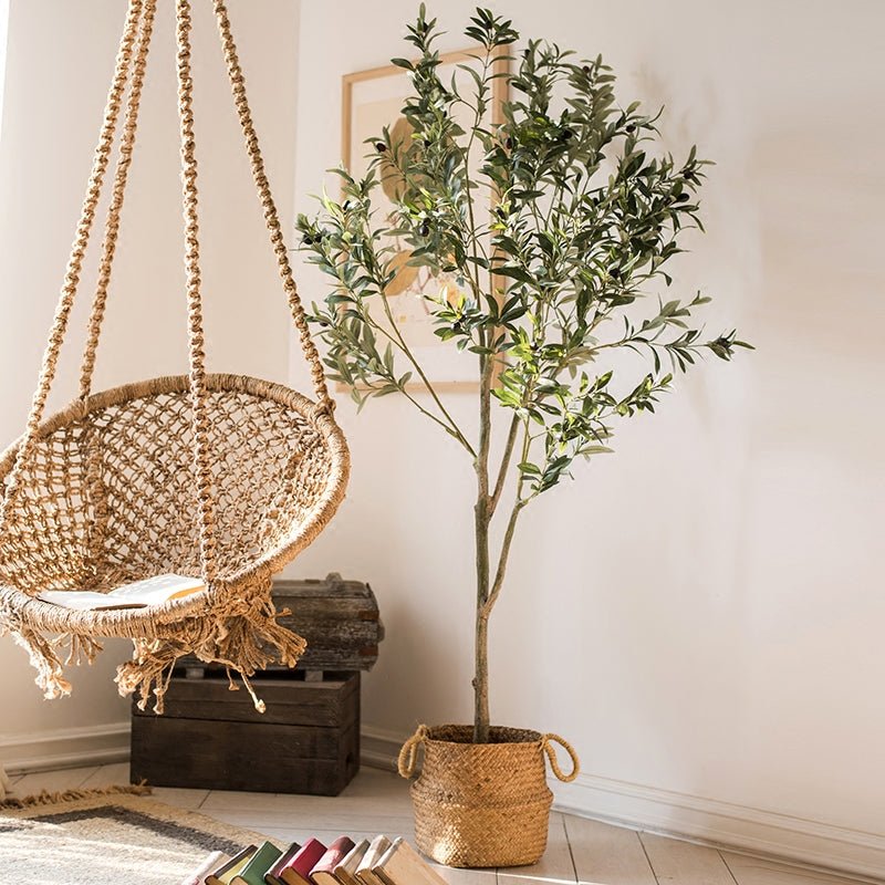 Faux Olive Tree In Pot