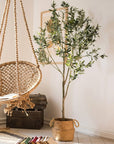 Faux Olive Tree In Pot