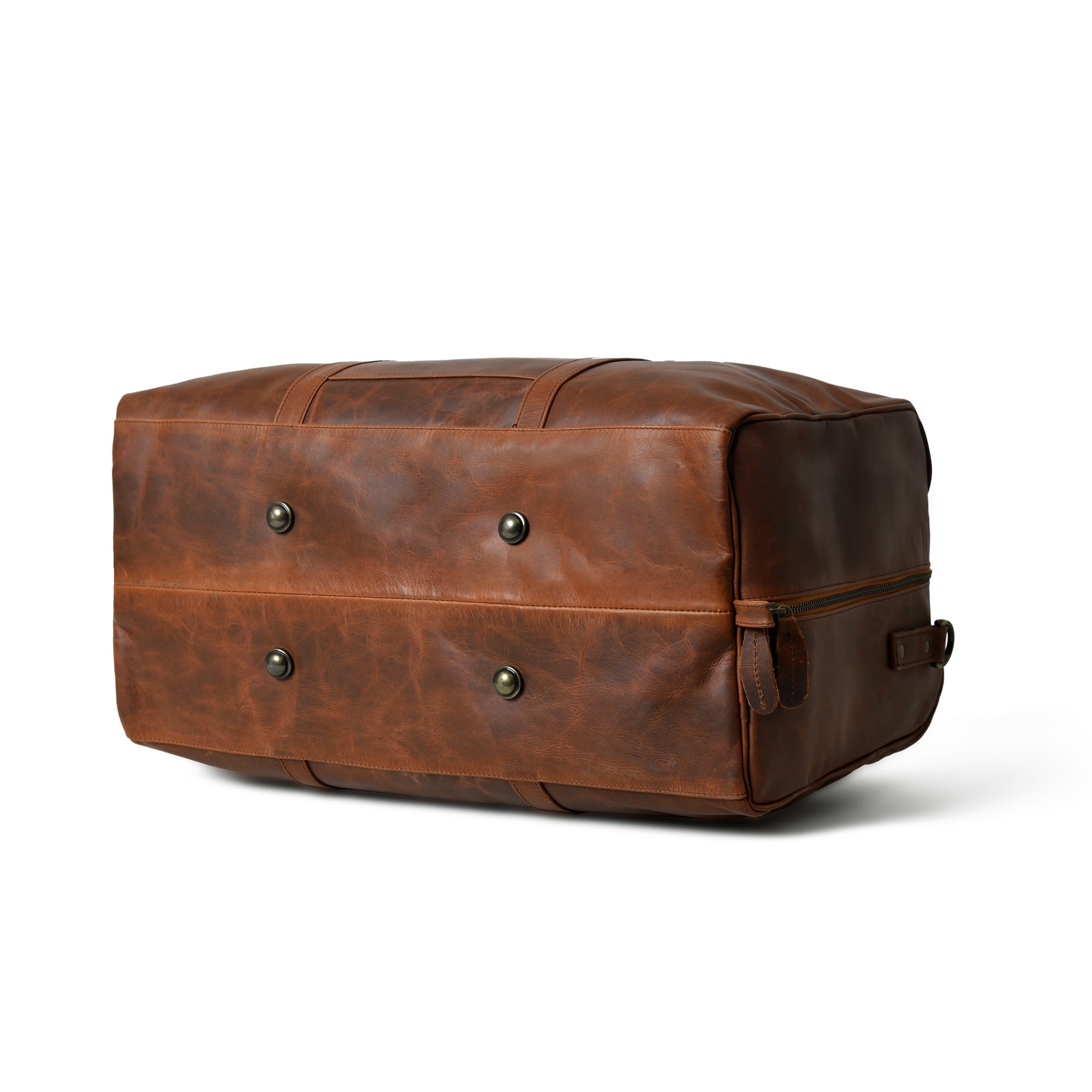 Voyage in Style with Cow Waxy Leather Travel Bag