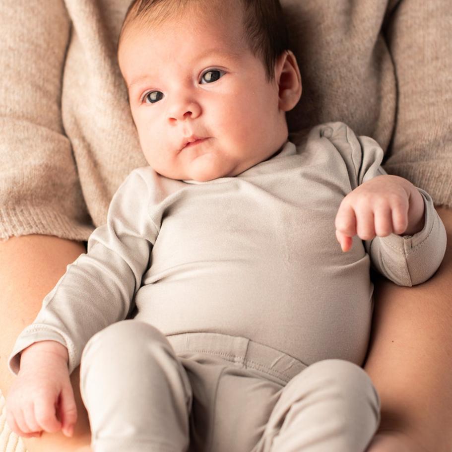 Bamboo Baby Long Sleeve T-Shirt - GREY-1