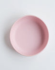 Silicone Baby Plate Bowl - Rose