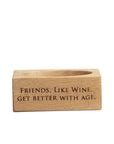Wine Beech Wine Bottle Coaster