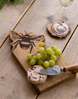 Bee Framed Oak Serving Board  - Small