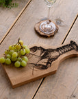 Lobster Framed Beech Serving Board  - Small