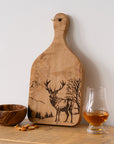 Scenic Stag Beech Hanging Paddle  - Small