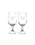 Highland Cow Craft Beer Glasses - Set of 2