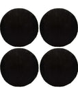 Round Slate Coasters - Set of 4