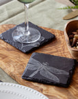 Dragonfly Single Slate Coaster