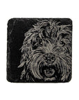 Cockapoo Single Slate Coaster
