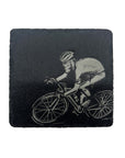 Cycling Single Slate Coaster