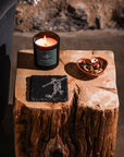Football Single Slate Coaster