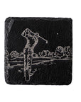 Golf Single Slate Coaster