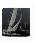 Yachting Single Slate Coaster