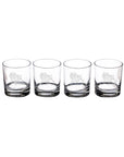 Bulldog Glass Tumblers - Set of 4