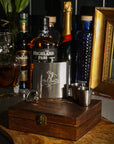Golf Hip Flask & Cup Set
