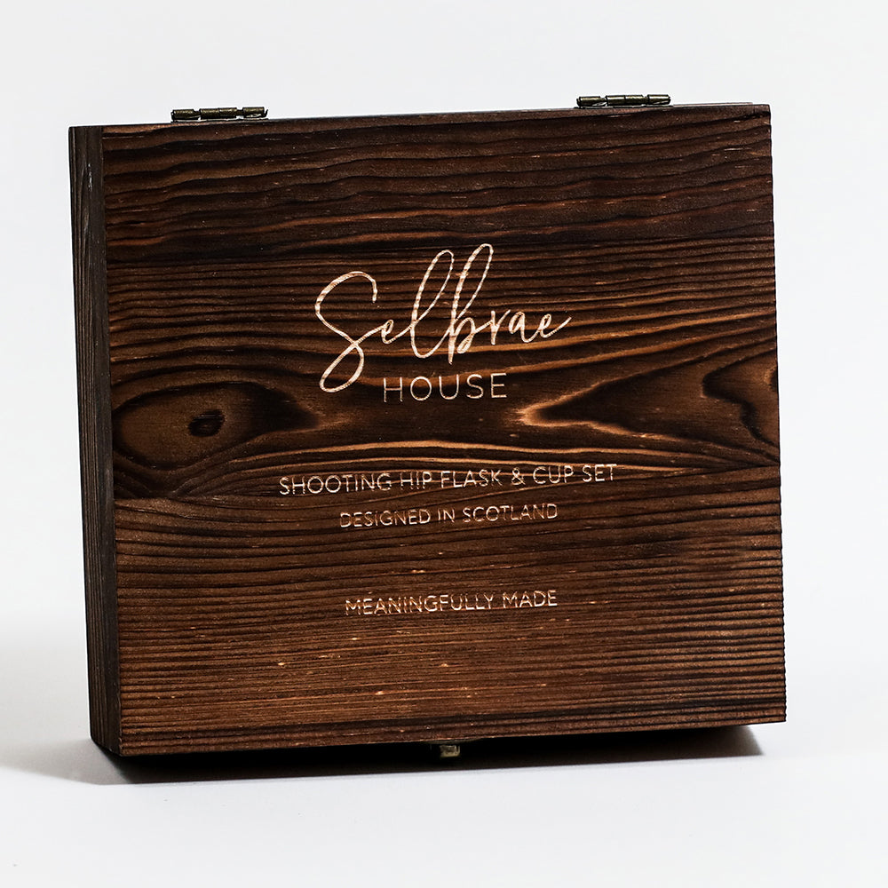 Shooting Hip Flask &amp; Cup Set