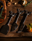 Stag Cheese Knives - Set of 3