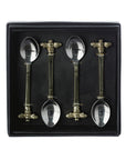 Gold Bee Spoons - Set of 4