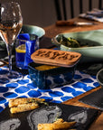Lobster Repeat Blue Butter Dish