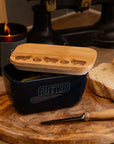 Sheep Blue Butter Dish
