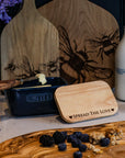 Spread The Love Blue Butter Dish