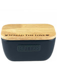 Spread The Love Blue Butter Dish