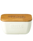 Spread Joy White Butter Dish