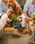 Spread The Love White Butter Dish