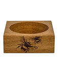 Bee Oak Wine Bottle Coaster