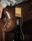 Love & Celebrate Oak Bottle Stopper