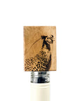 Pheasant Oak Bottle Stopper