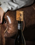 Pheasant Oak Bottle Stopper