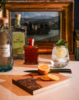 Highland Cow Oak Bar Board