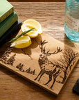 Scenic Stag Oak Bar Board