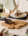 Oak Leaf Framed Oak Serving Board