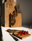 Pheasant Framed Oak Serving Board - Small