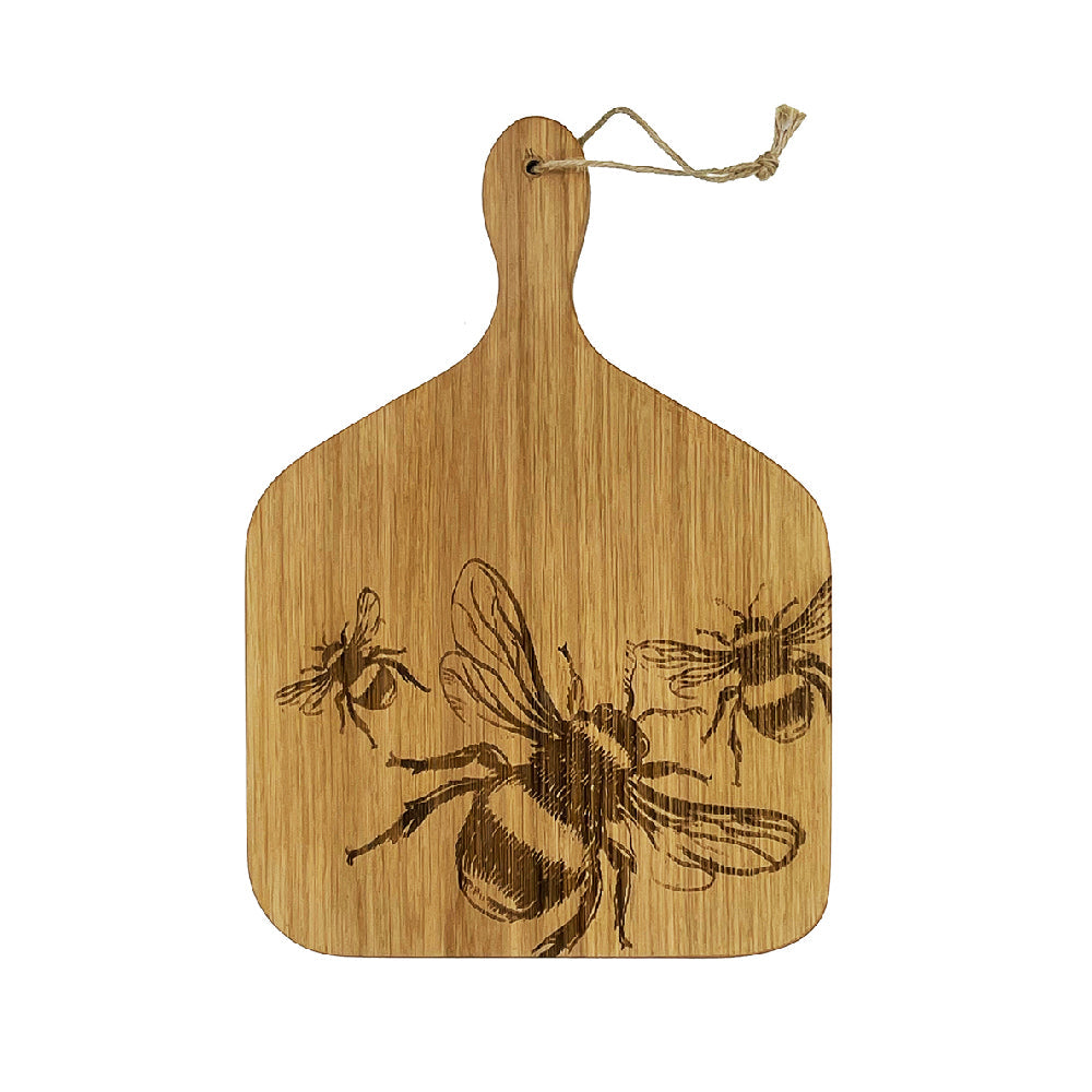 Bee Oak Hanging Paddle - Medium