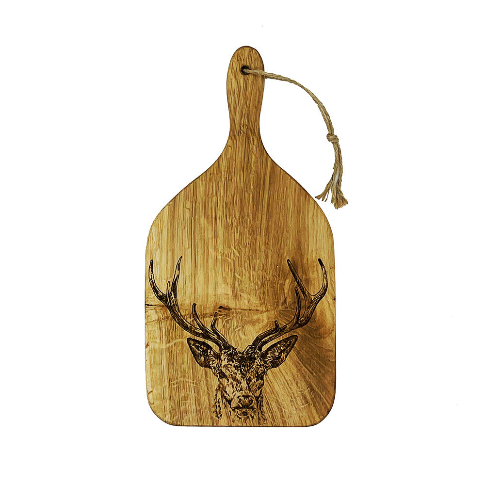 Stag Prince Oak Hanging Paddle - Small
