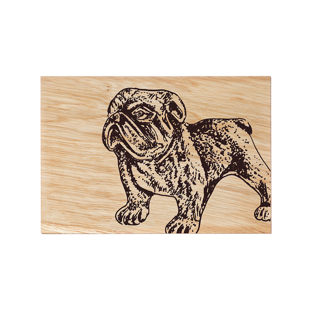 Bulldog Oak Serving & Cheese Board