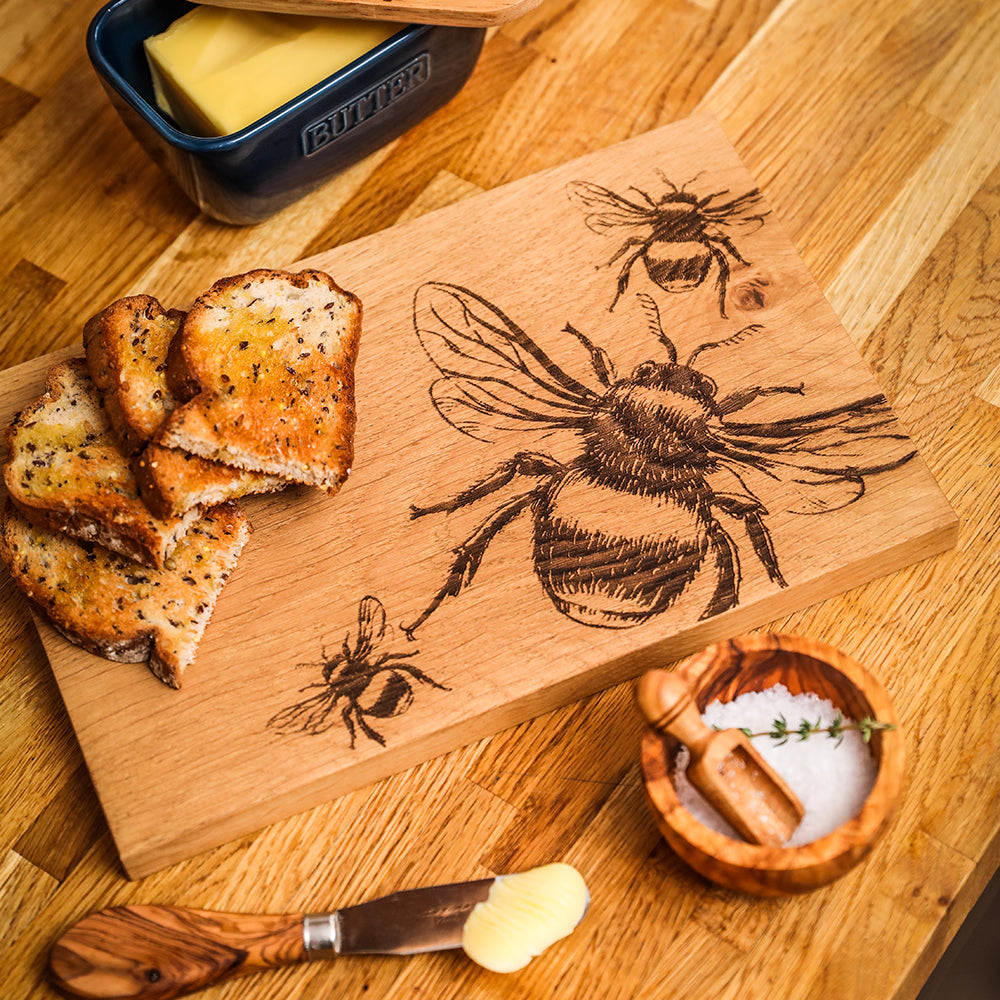 Bee Oak Oak Serving &amp; Cheese Board