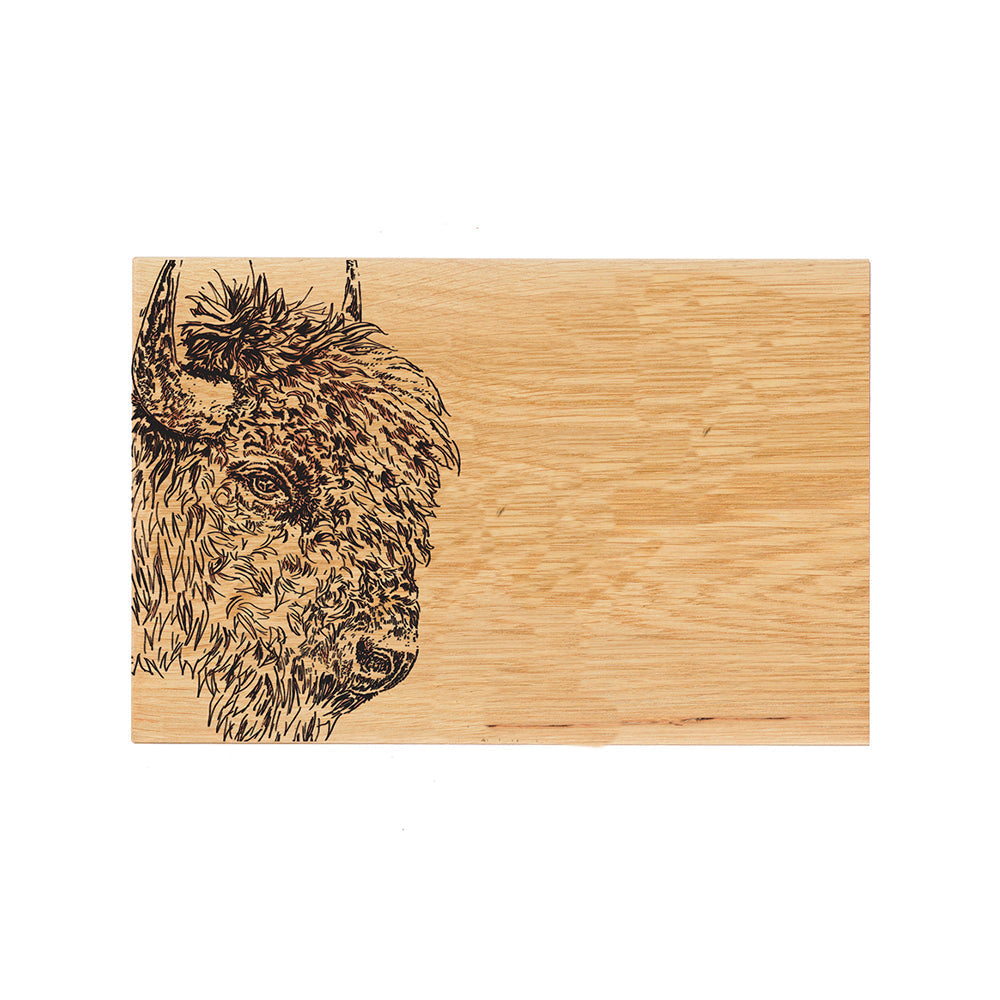 Bison Oak Oak Serving &amp; Cheese Board