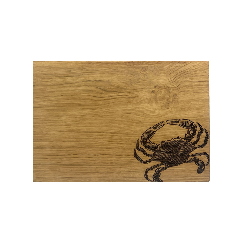 Crab Oak Serving &amp; Cheese Board